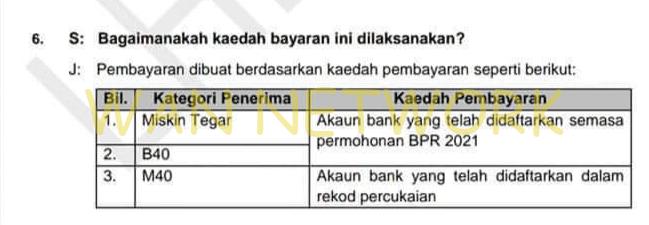 Kerajaan Akan Beri Bantuan RM600 Selama 4 Bulan Buat Semua Rakyat Malaysia yang Layak Melalui Program Ini